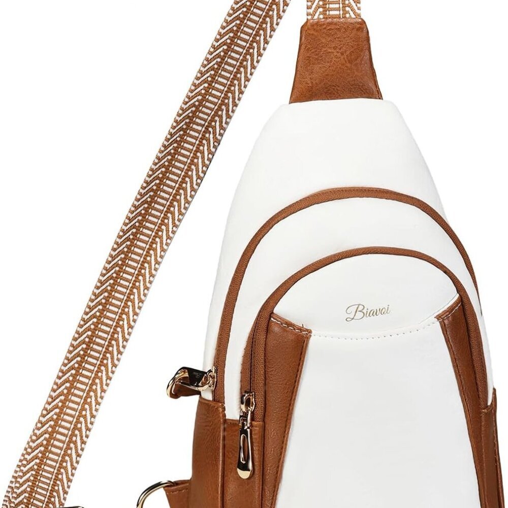 Crossbody Bag Women Vegan Leather Rfid Blocking Anti Theft Travel Canvas